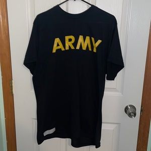 Army PT Shirt Short Sleeve